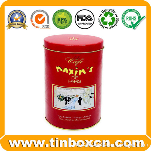 Metal Can Tea Tin Box